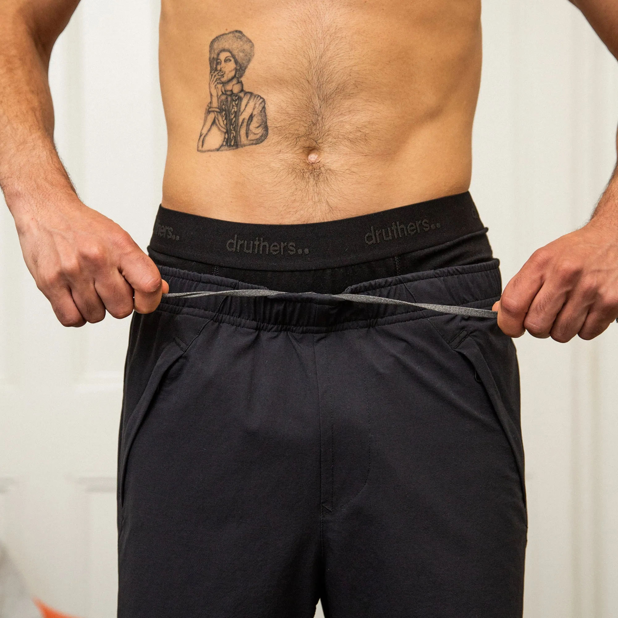 Organic Cotton Boxer Briefs - Black