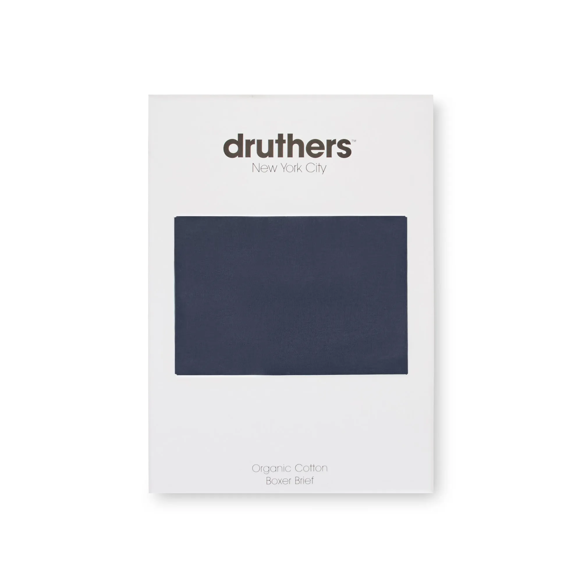 Organic Cotton Boxer Briefs - Dark Navy