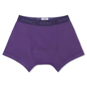 Organic Cotton Boxer Briefs - Royal Purple