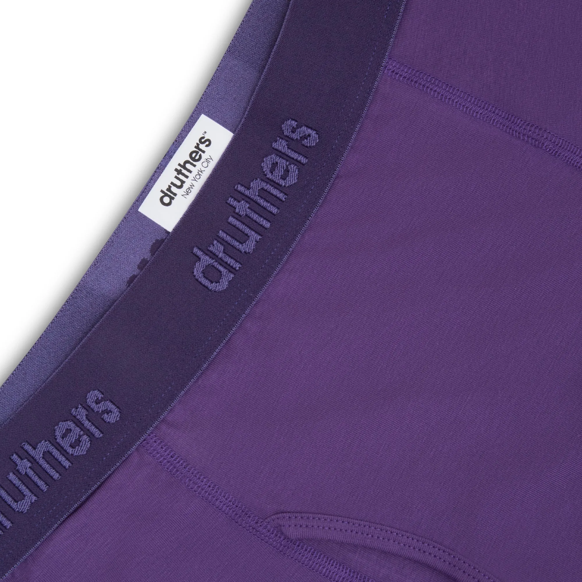 Organic Cotton Boxer Briefs - Royal Purple