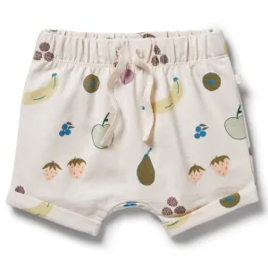 Organic Tie Front Short- Fruity