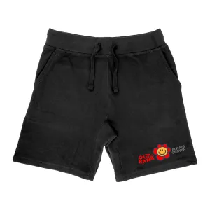 Outrank  Always Growin’ Embroidered Black Shorts