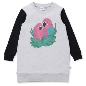 Parrot Pair Furry Dress