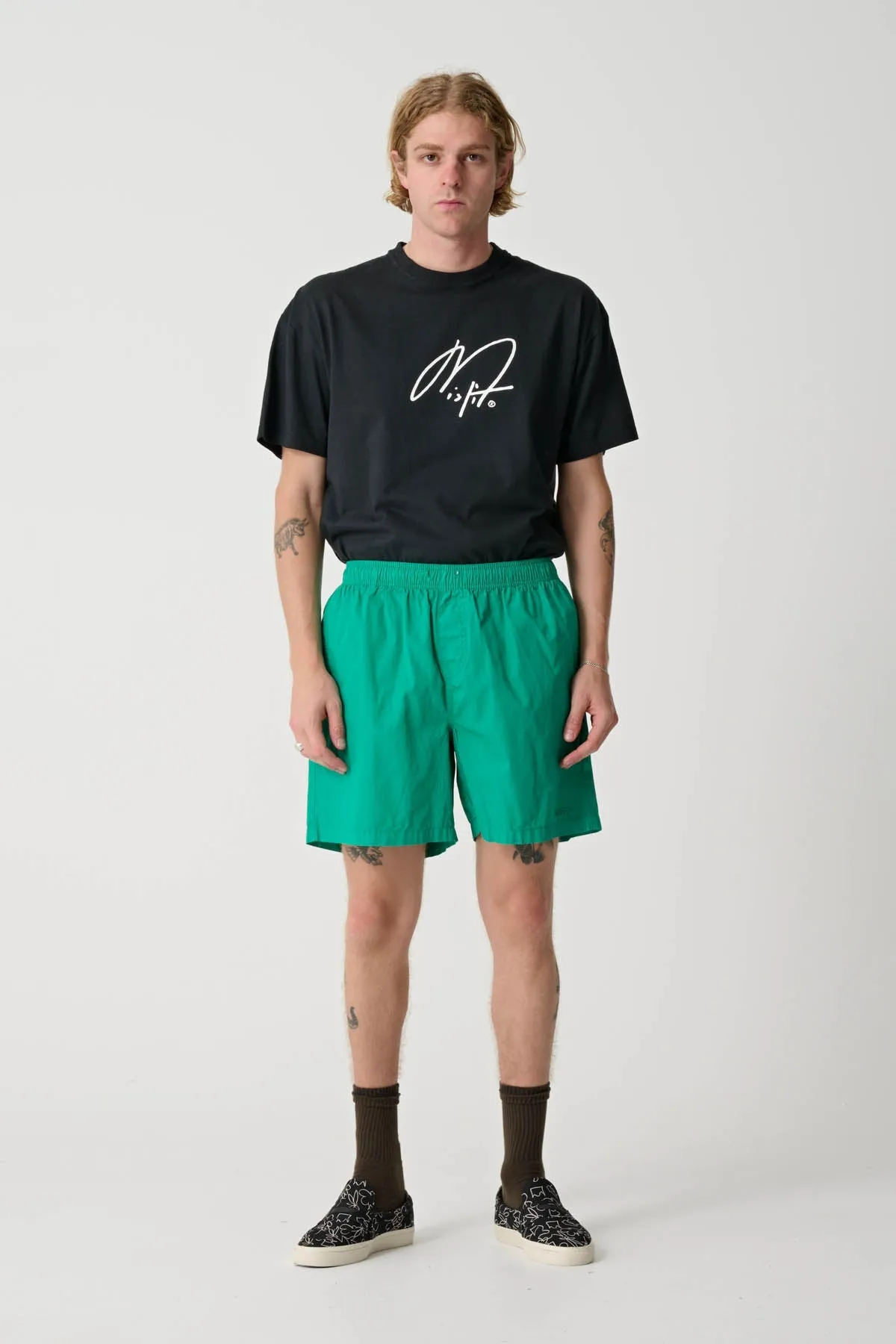 PARTICLE BEACH SHORT - KELLY GREEN