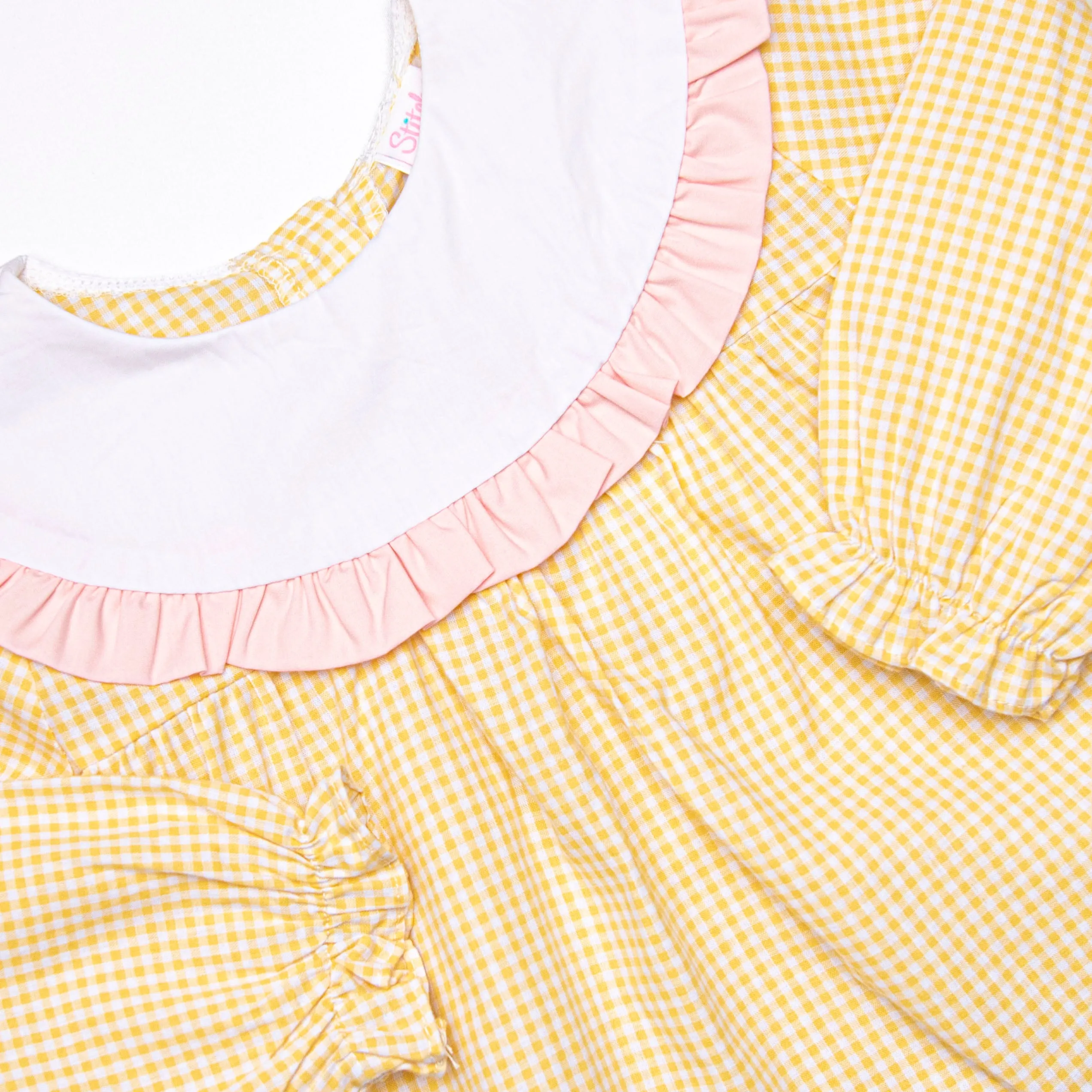 Peyton Long Sleeve Dress, Yellow
