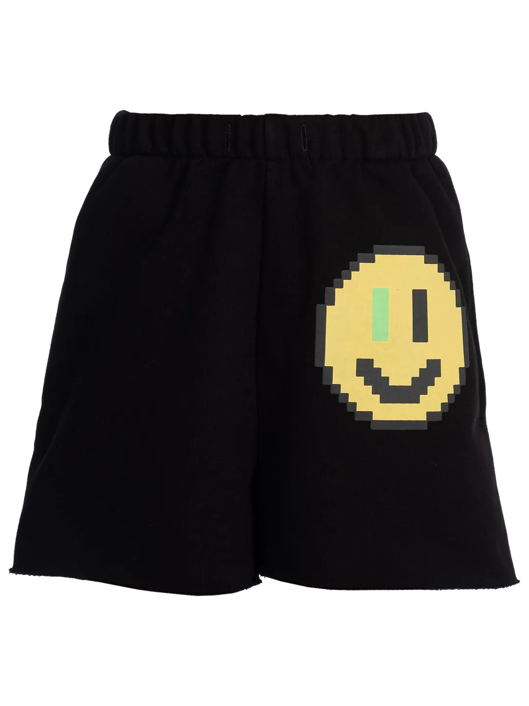 Pixel Smiley-print Jogging Shorts