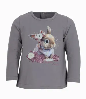 Polera bebé con conejo