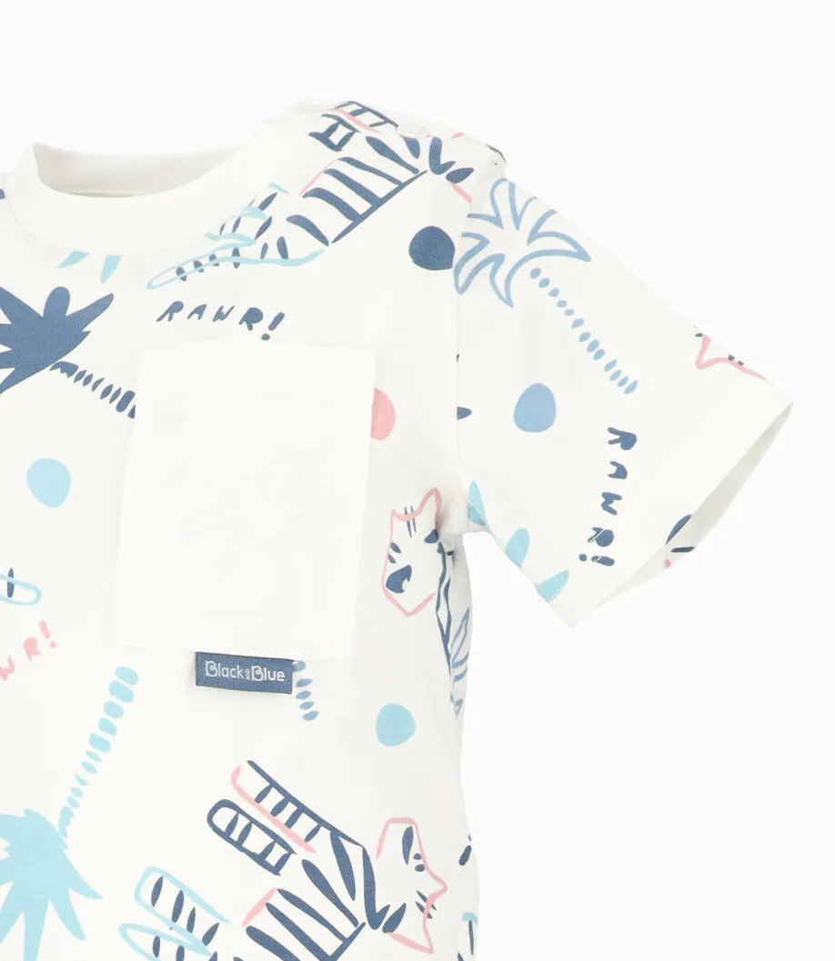 Polera bebé con estampado