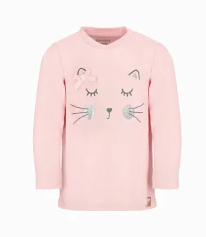 Polera bebé niña con gatito