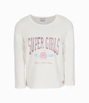 Polera niña super girls