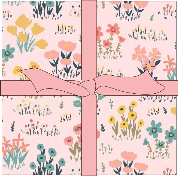 POPPIE COTTON - Painted Blossom - Amanda Grace - 24677 Charm Pack