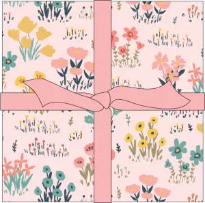 POPPIE COTTON - Painted Blossom - Amanda Grace - 24677 Charm Pack