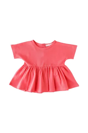 Positano Pink Kimono Sleeve Top