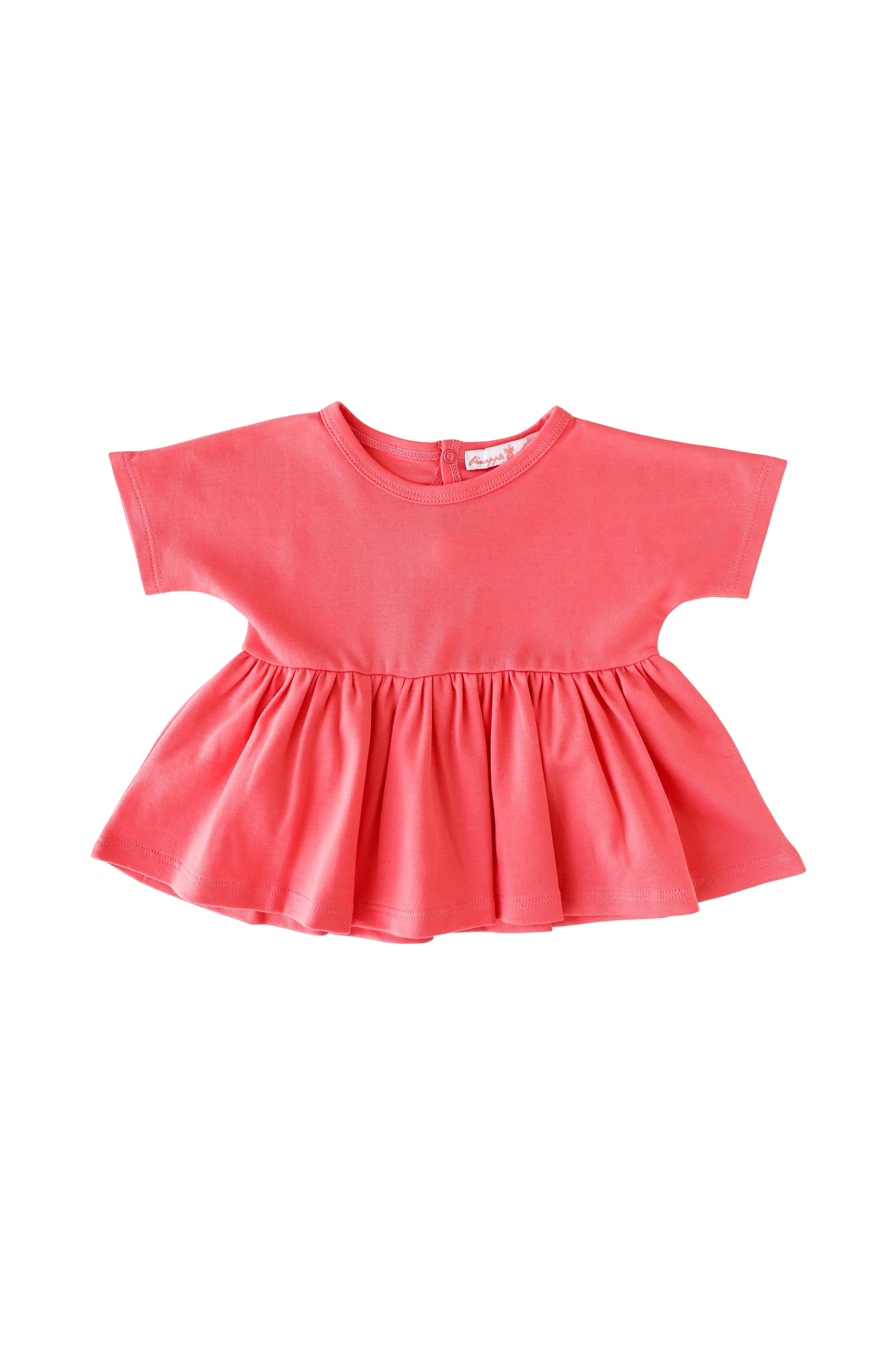 Positano Pink Kimono Sleeve Top