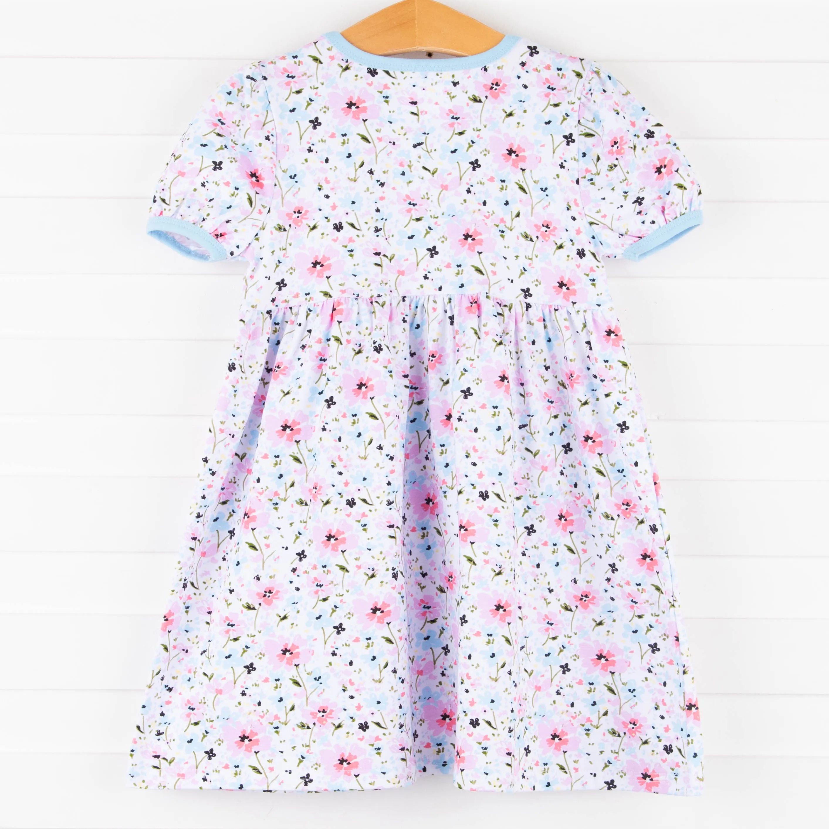 Pretty Petals Dress, Blue