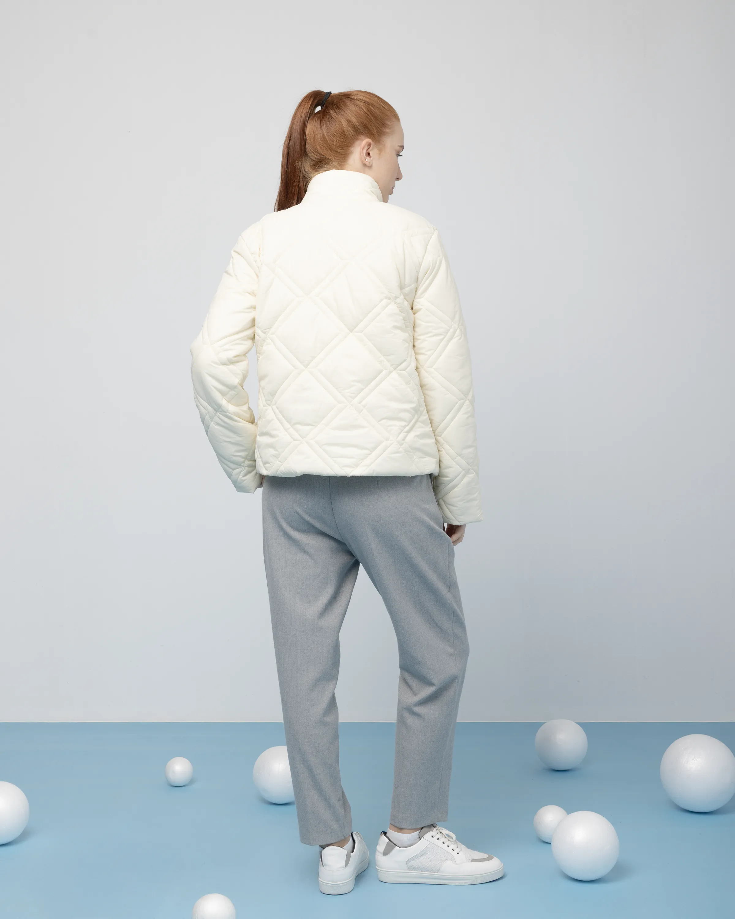 Puffer Jacket - Off-White