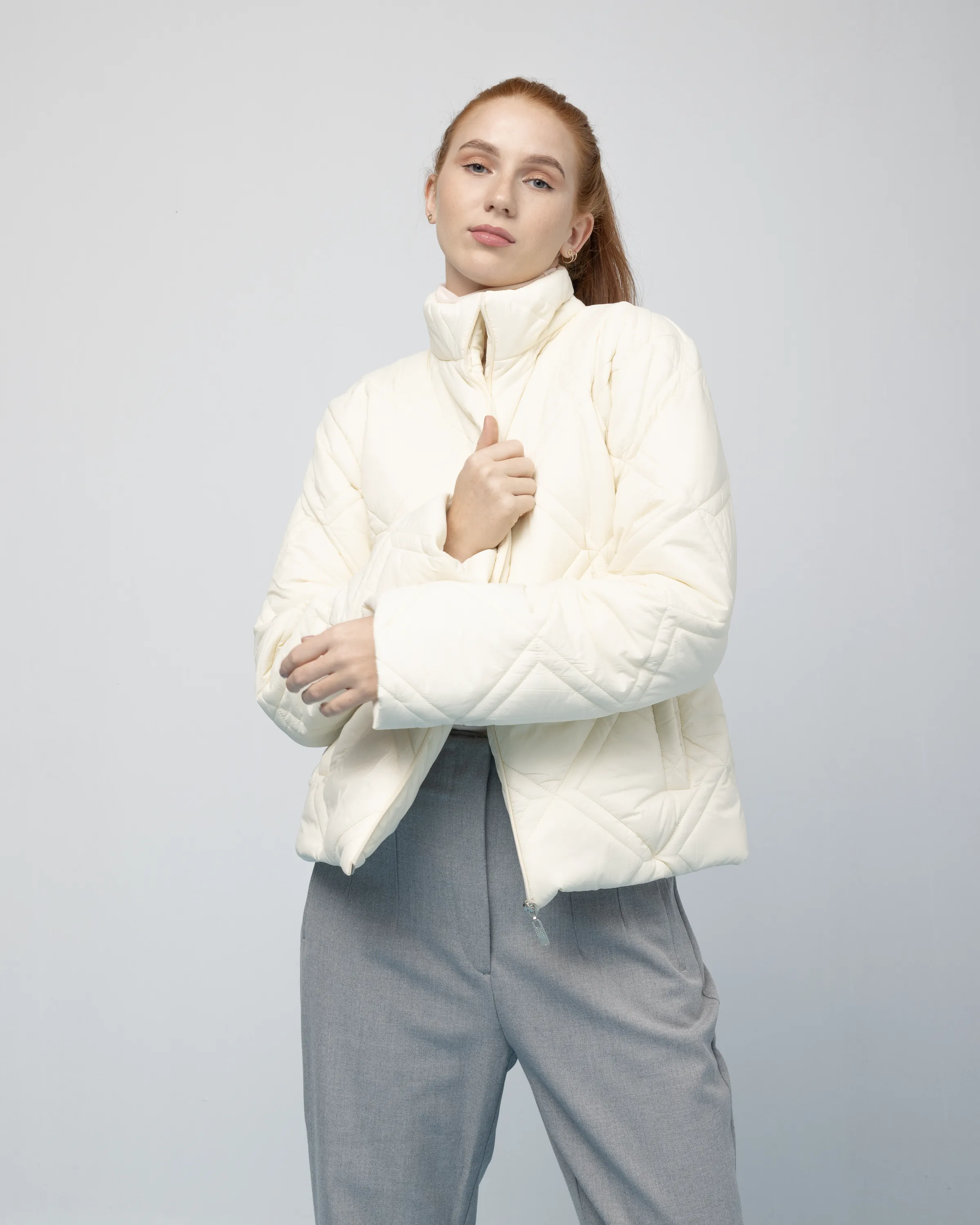 Puffer Jacket - Off-White