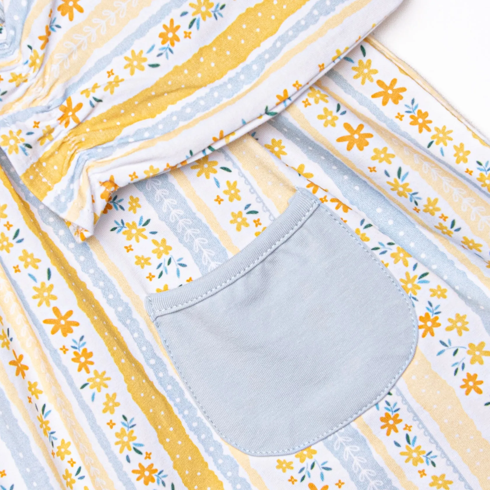 Quilted Quinn Legging Set, Yellow