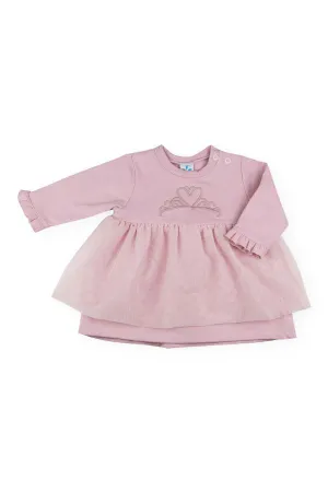 "Beatrix" Dusky Pink Tulle Dress