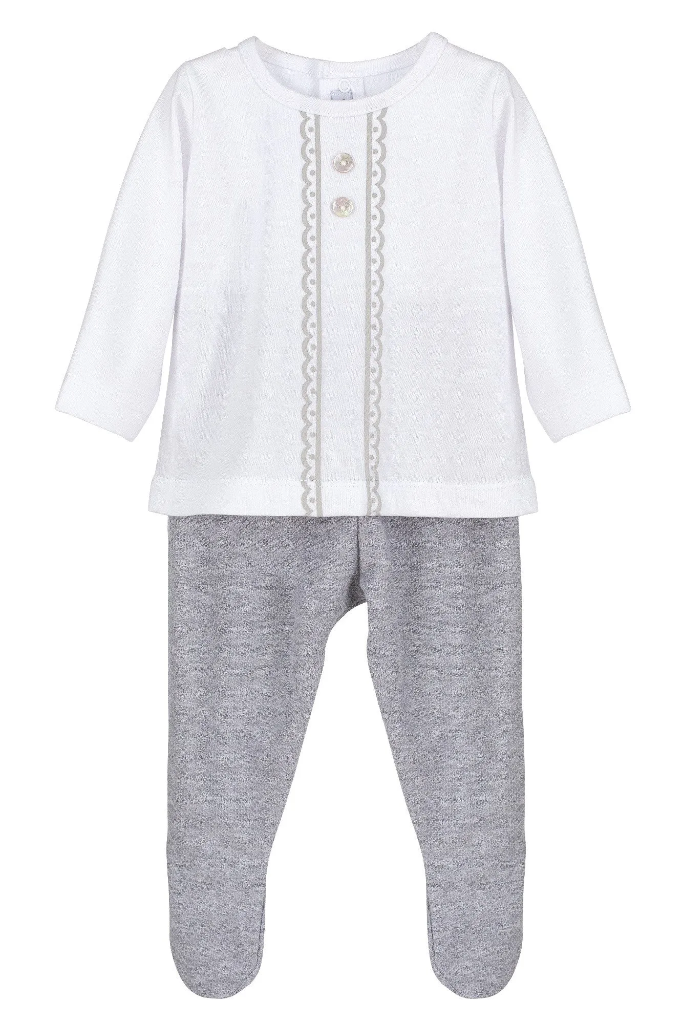 "Robin" Grey Top & Leggings