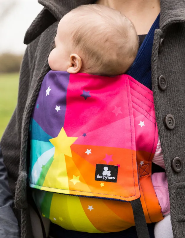 Rainbow Starburst Baby Carrier