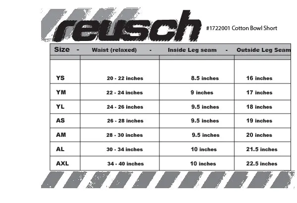 Reusch Cotton Bowl Short - 17 22 001