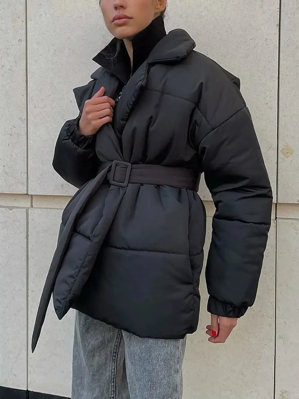 'Reverie' Quilted Puffer Jacket