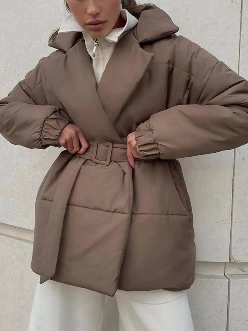 'Reverie' Quilted Puffer Jacket