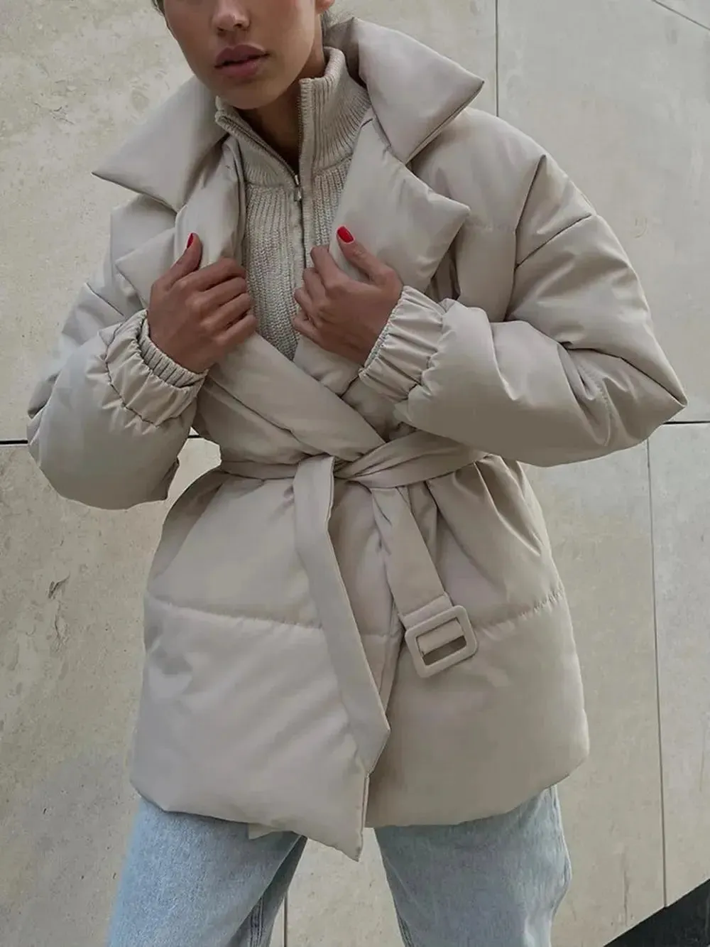 'Reverie' Quilted Puffer Jacket
