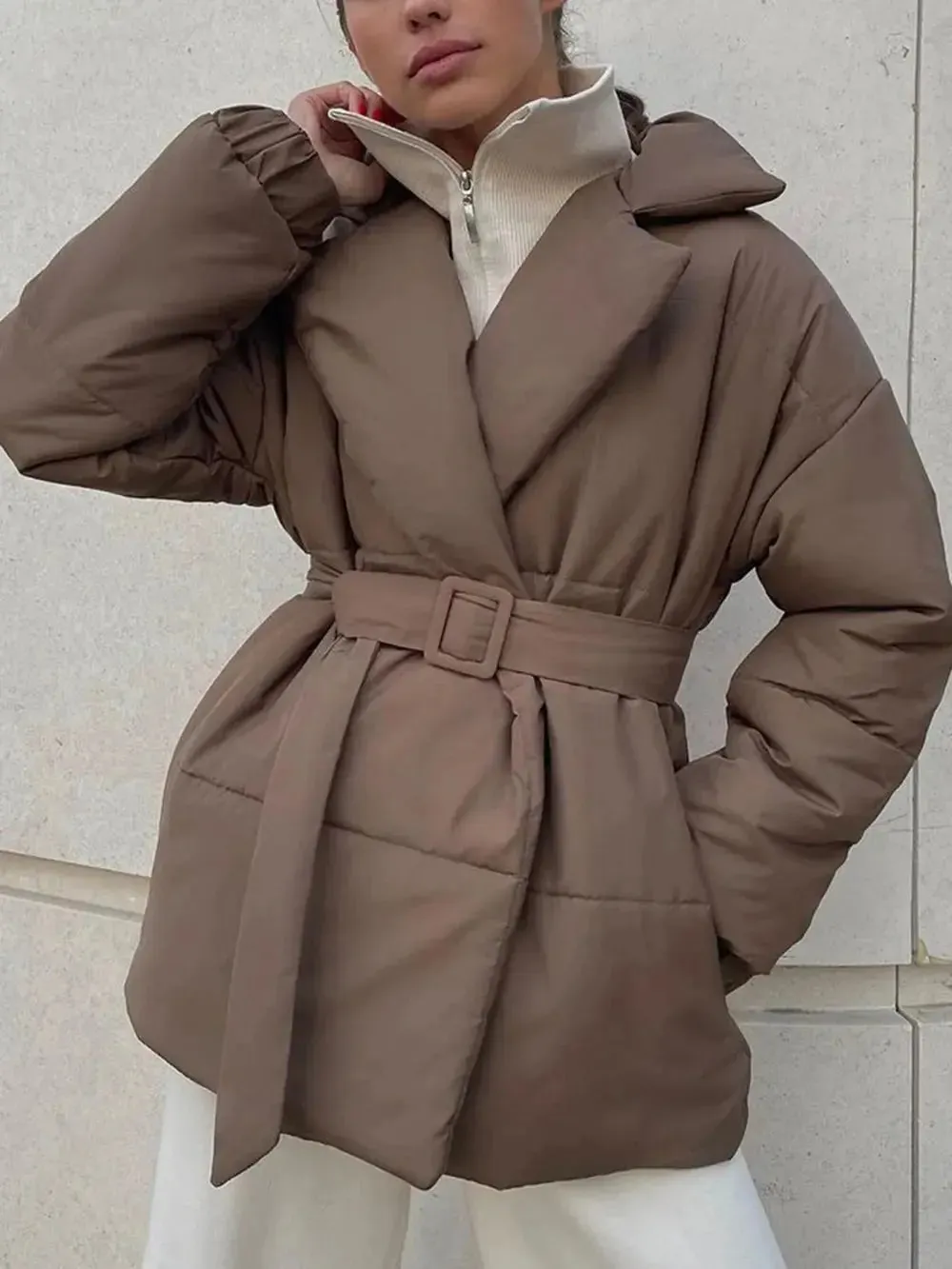 'Reverie' Quilted Puffer Jacket