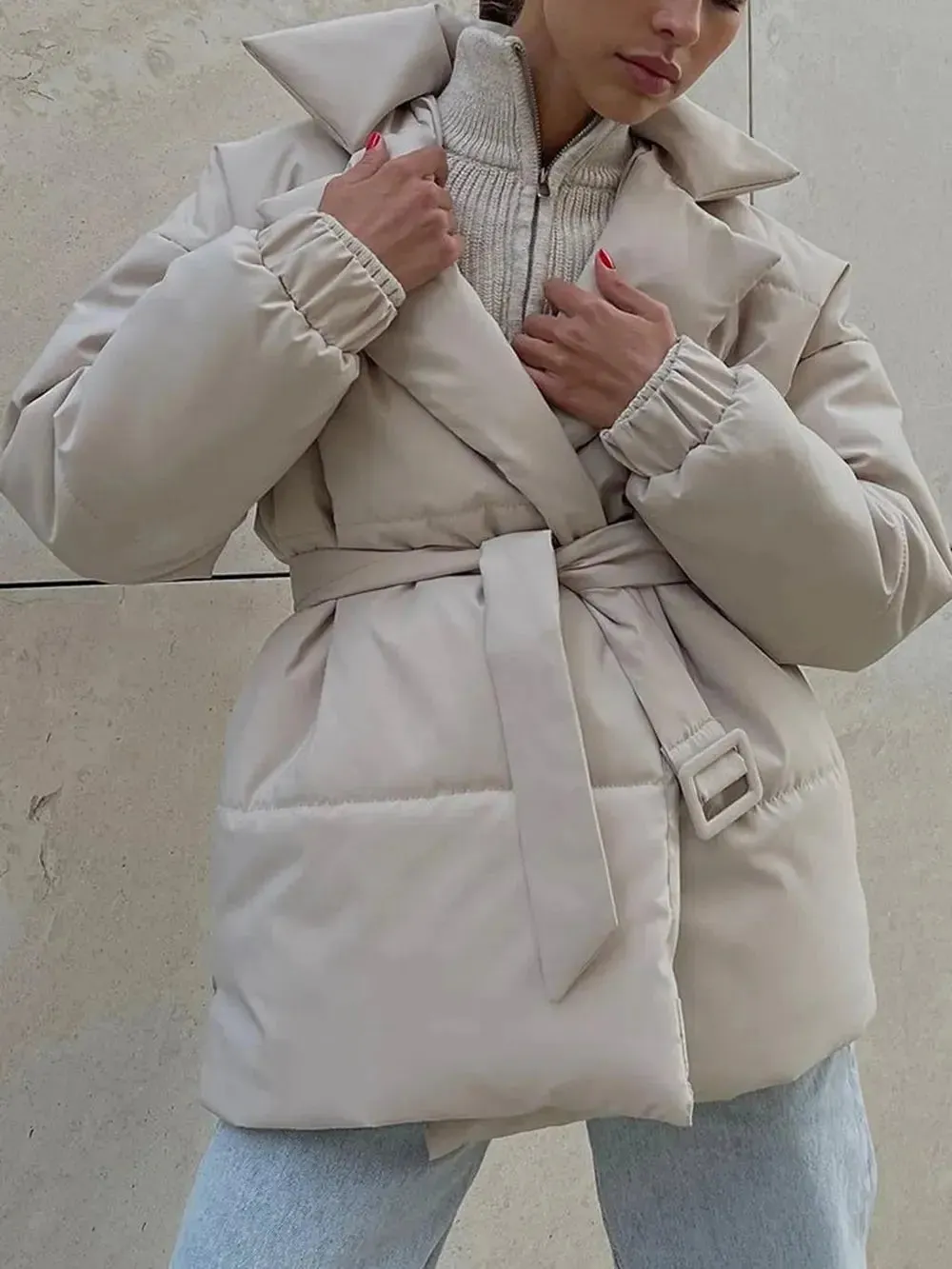 'Reverie' Quilted Puffer Jacket