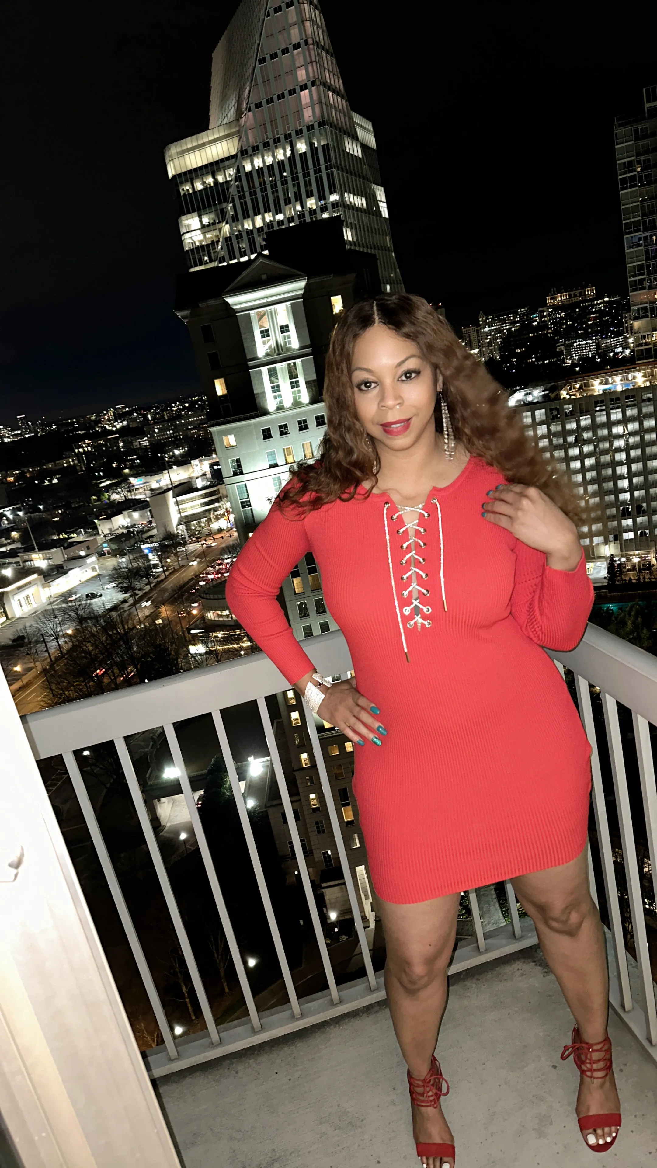 Rhinestone Lace Knit Sweetheart Dress! Knit Fabric