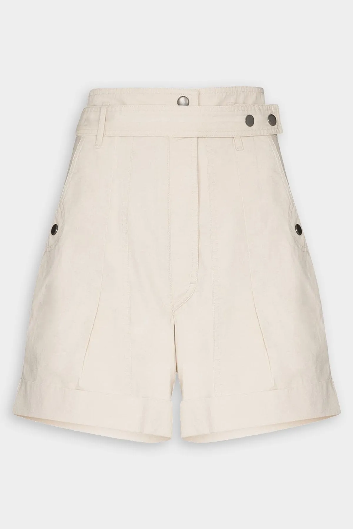 Roscoe Shorts in Ecru