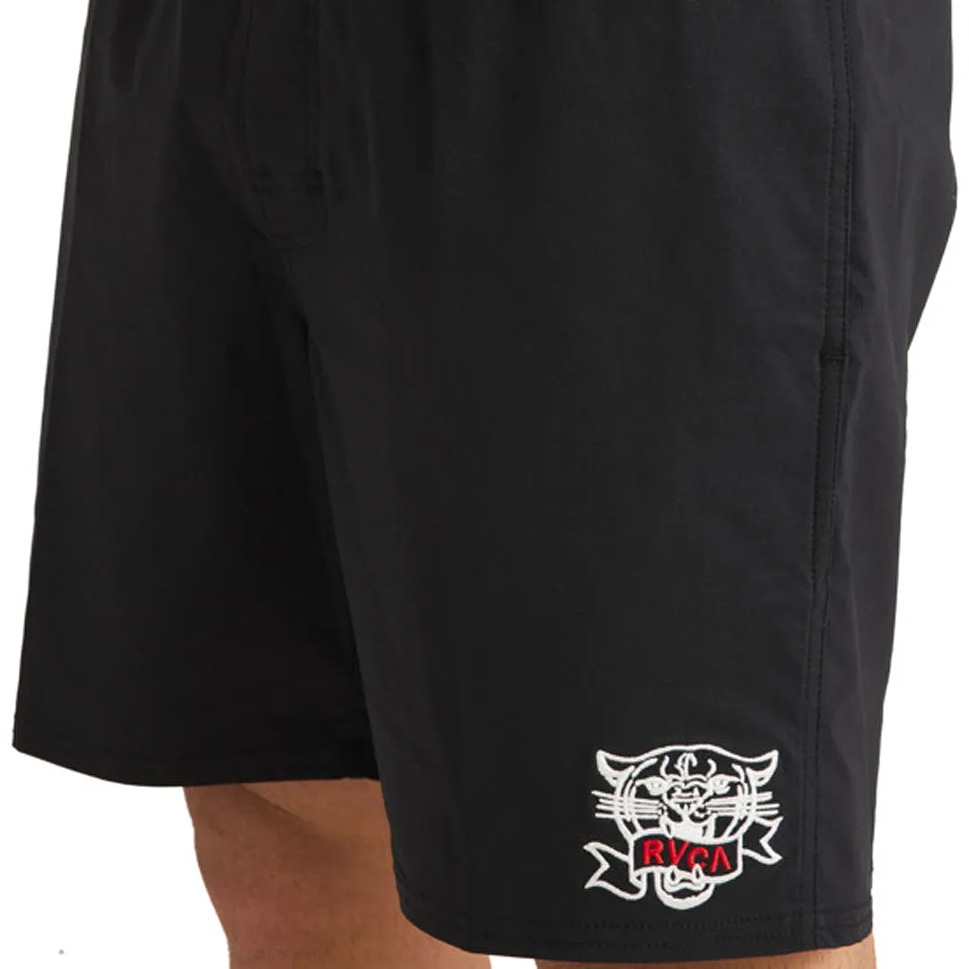 RVCA - Take A Bite Elastic Shorts Black