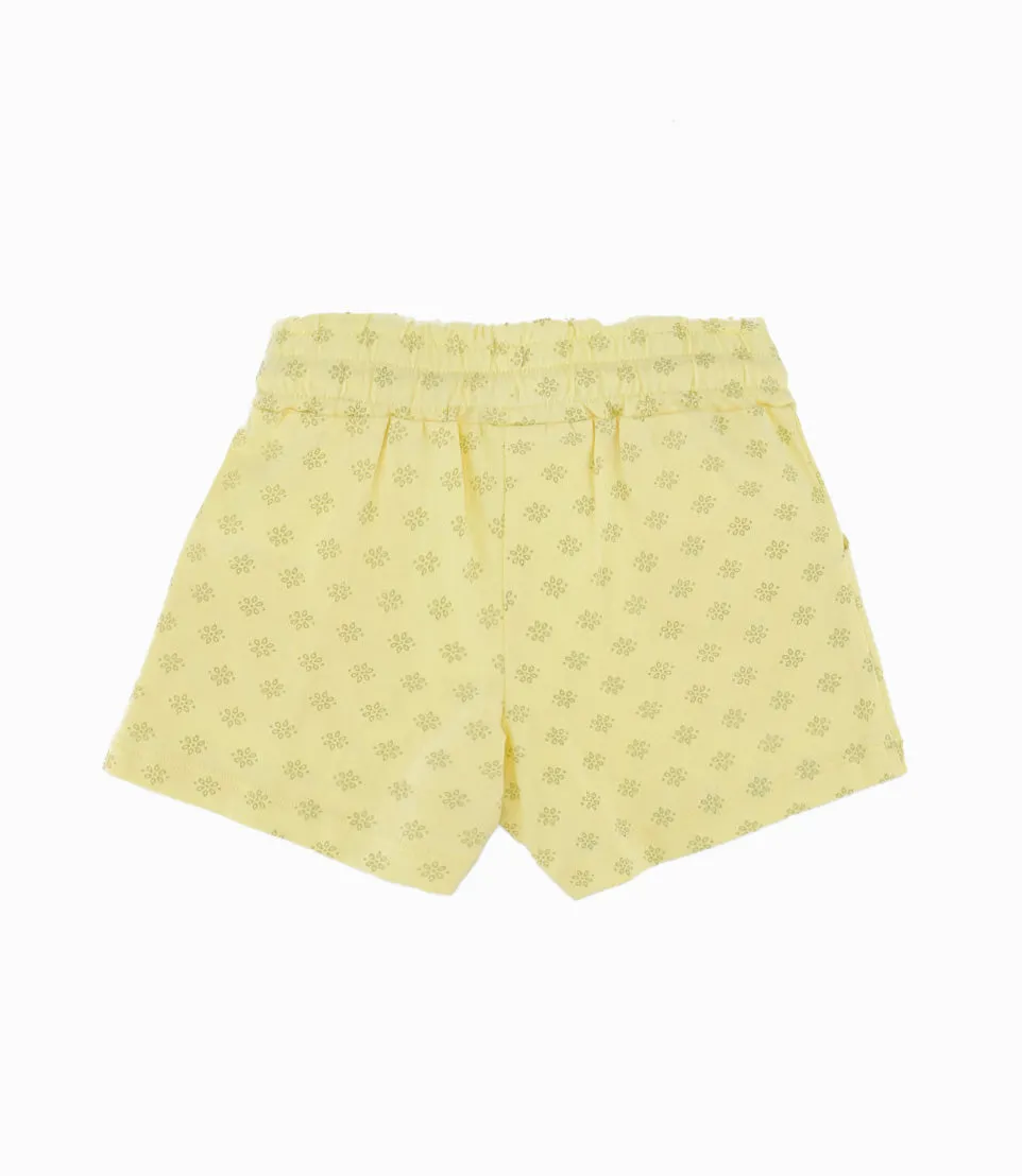 Short niña con diseño