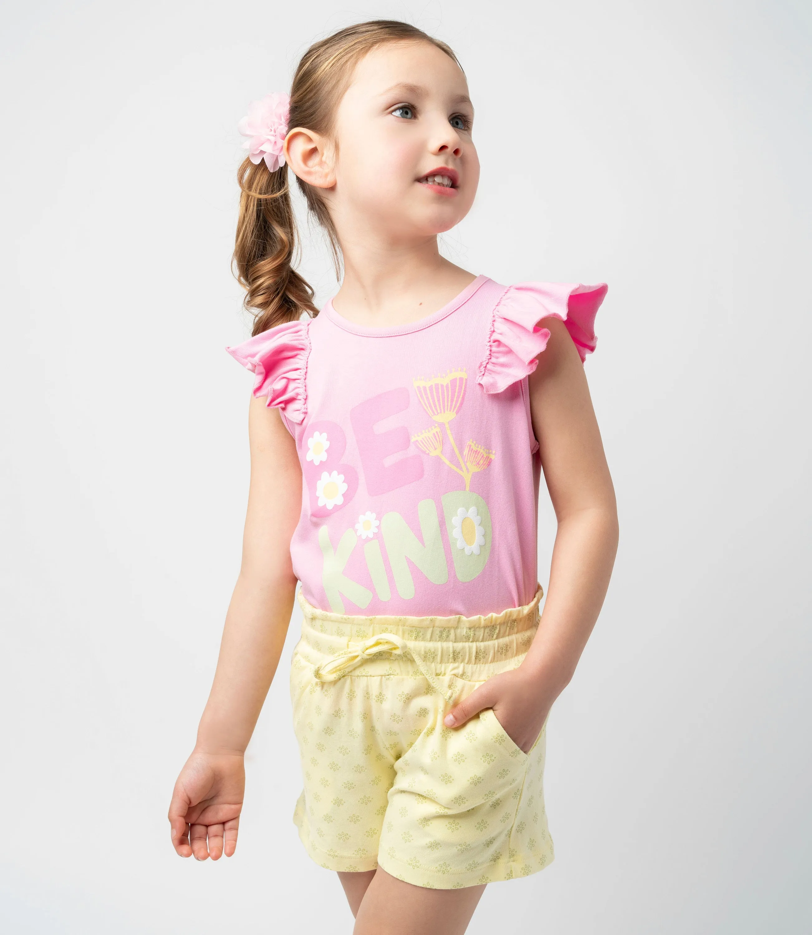 Short niña con diseño