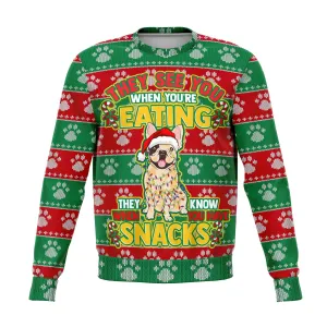 Snacks French Bulldog  Sweatshirt