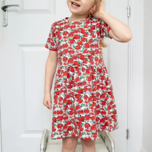 Strawberry print Dress