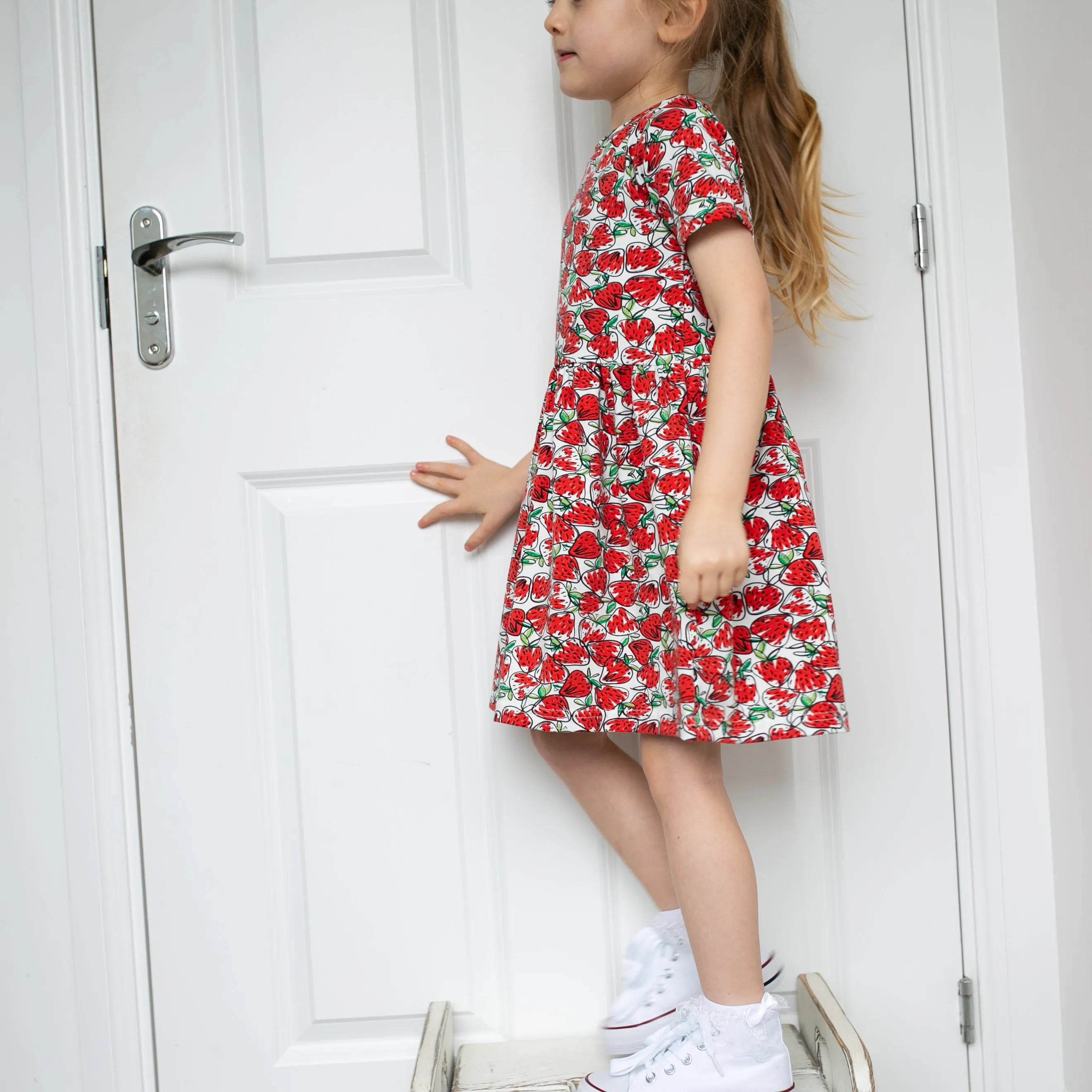 Strawberry print Dress