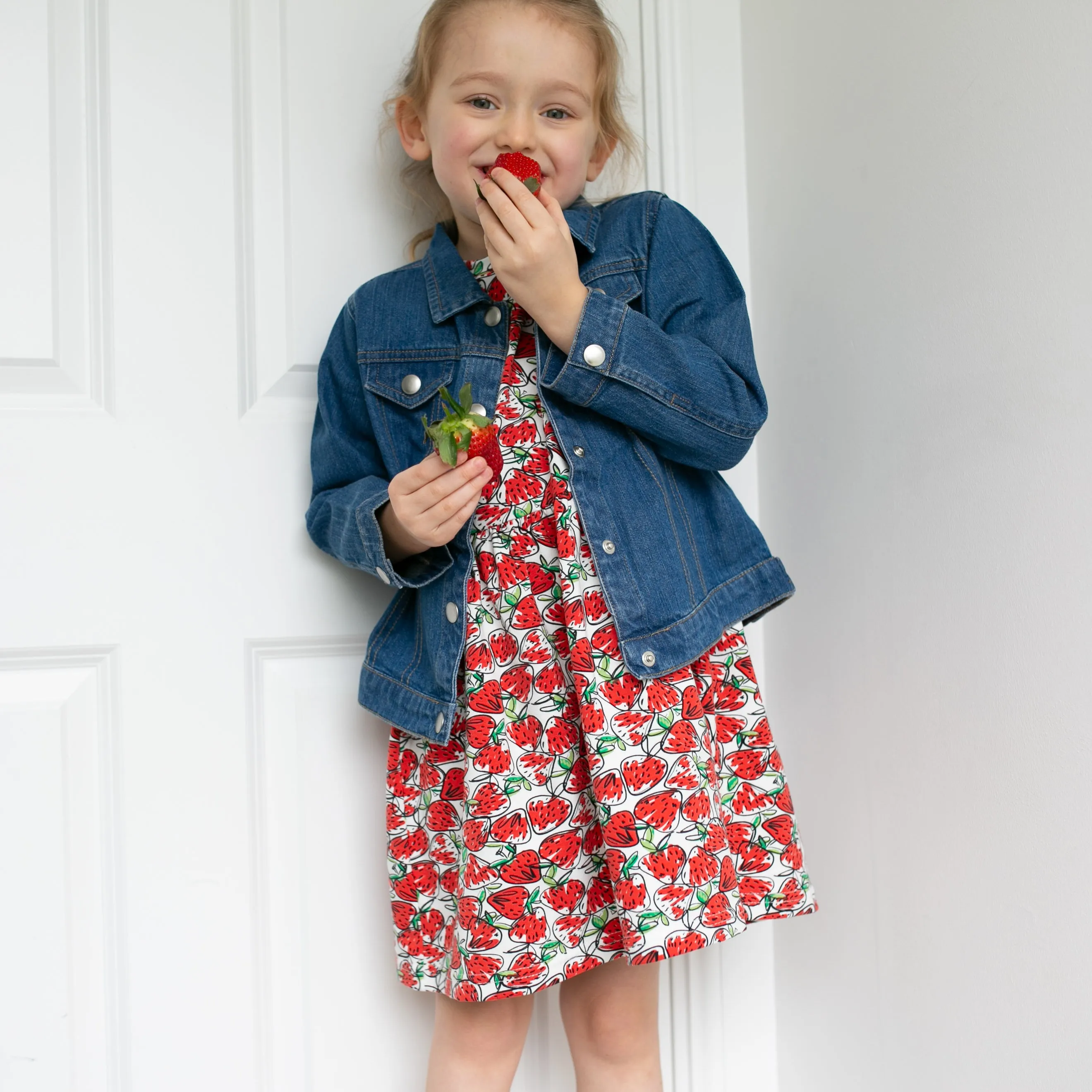 Strawberry print Dress