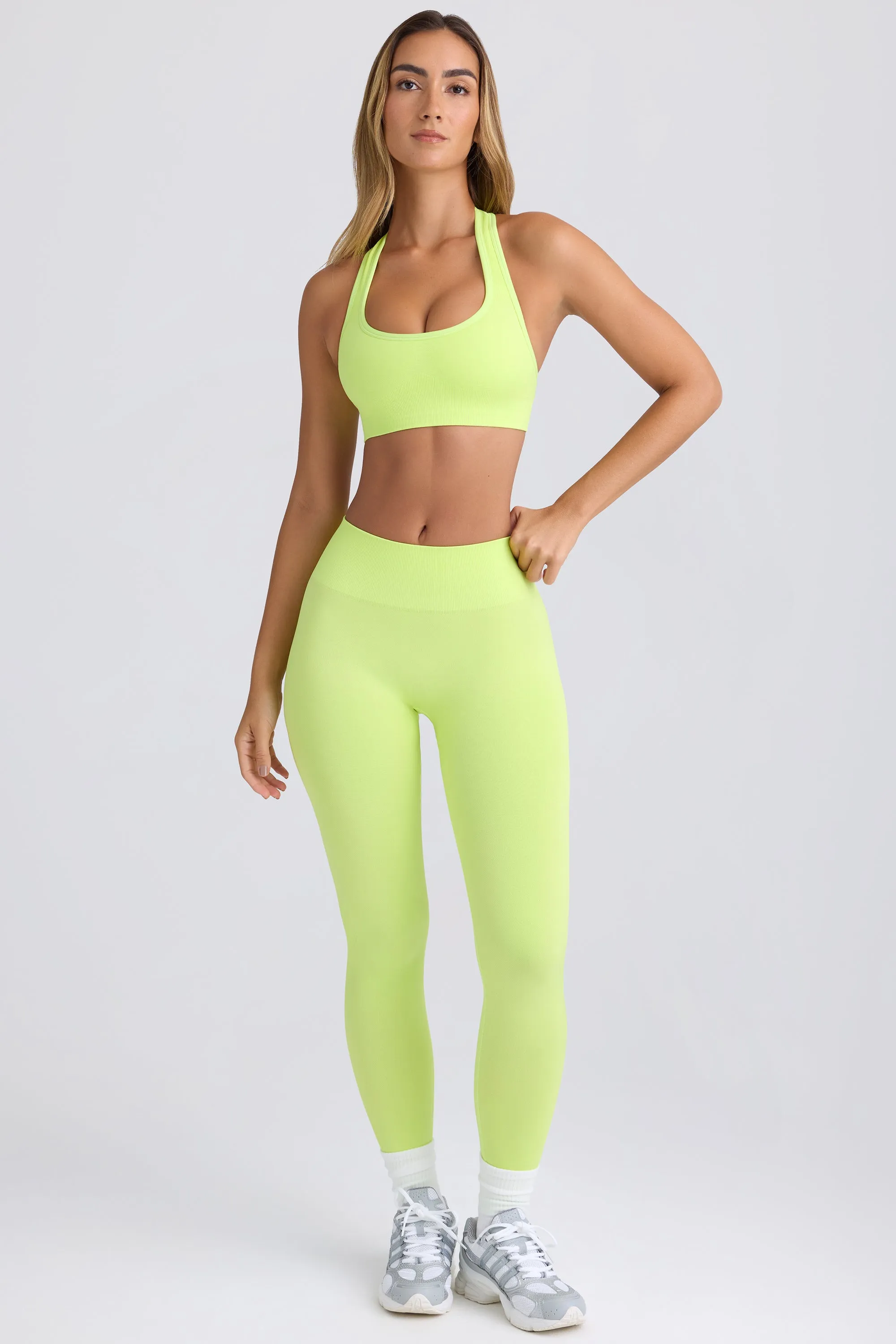 Super Sculpt Seamless Leggings in Key Lime
