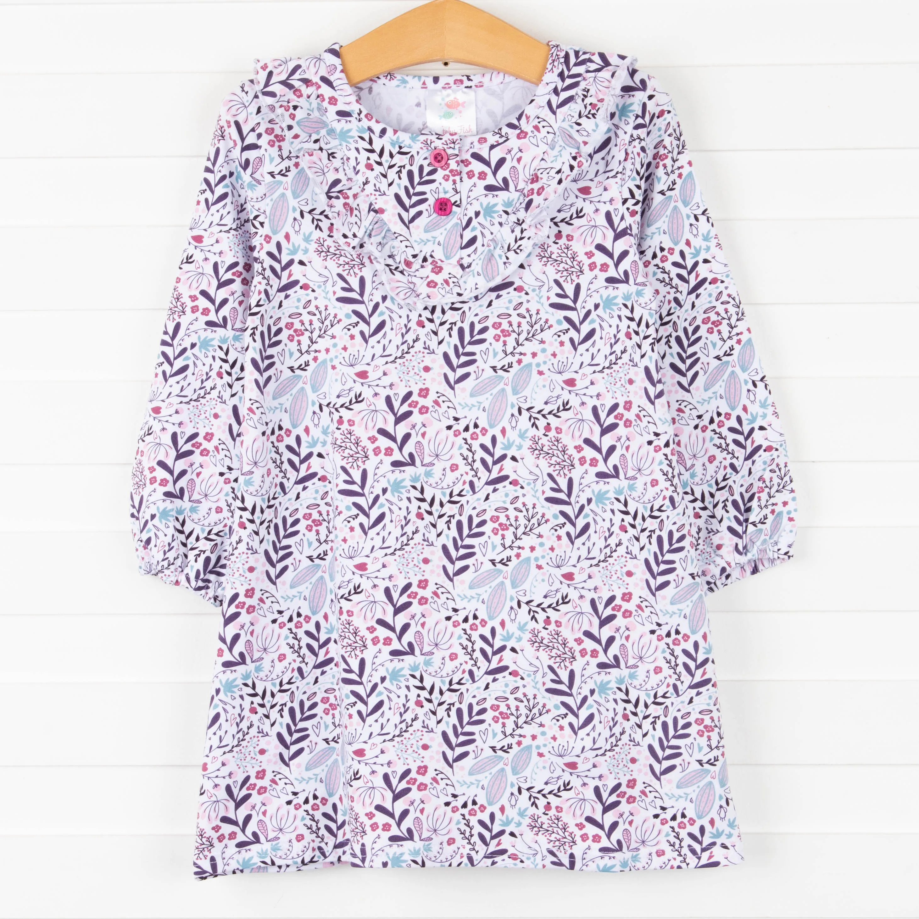 Sweet Stems Dress, Purple