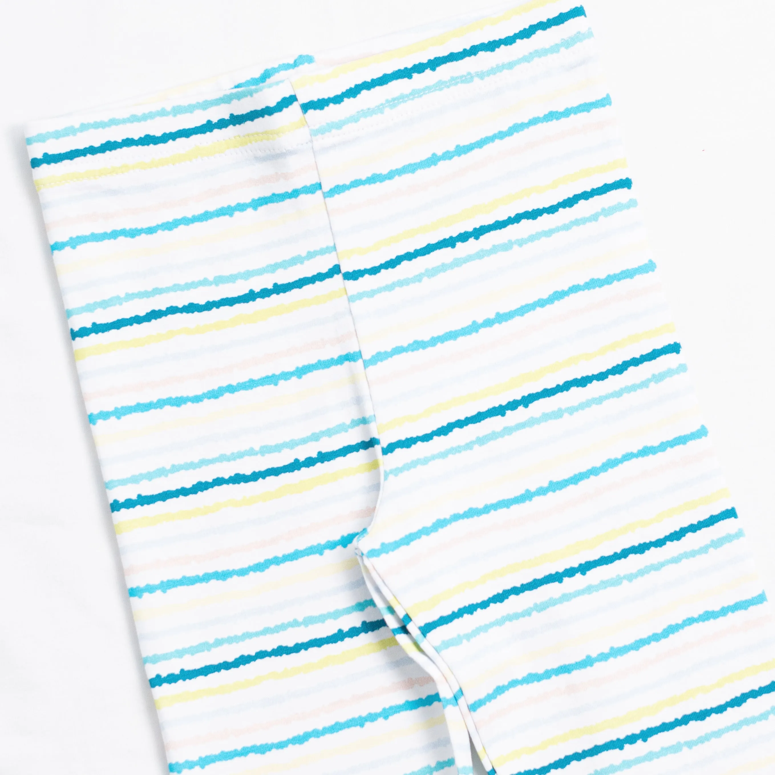 Sweet Stripes Legging Set, Blue