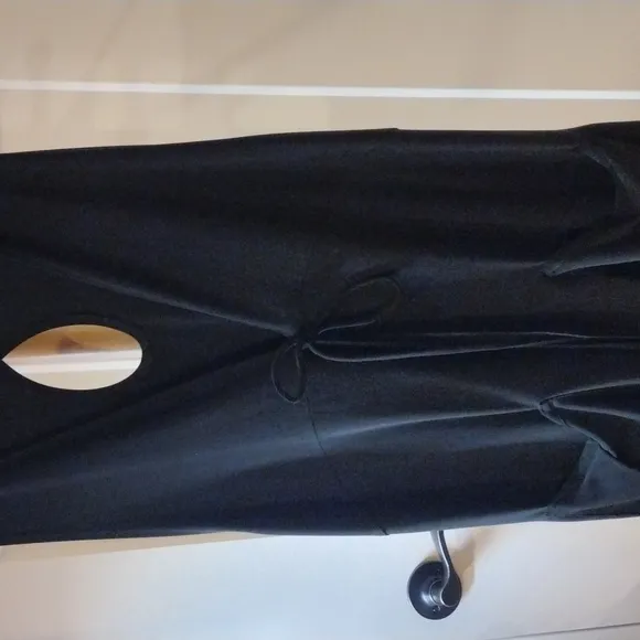 Sympli Black front tie vest size 12