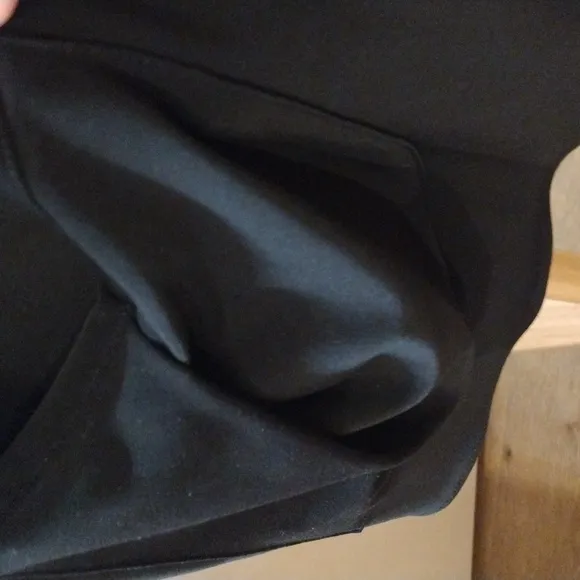Sympli Black front tie vest size 12