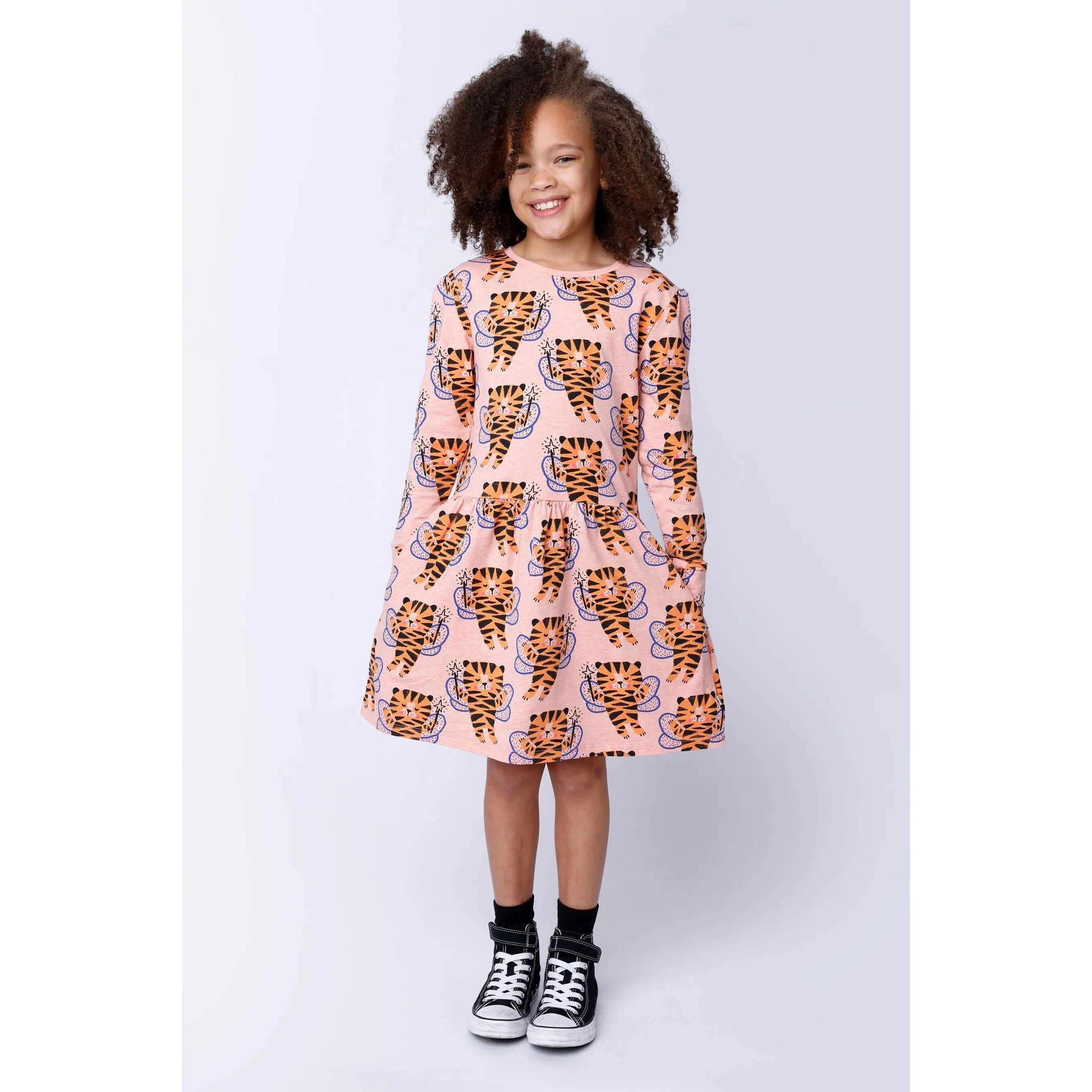 Tiger Fairy Dress - Apricot
