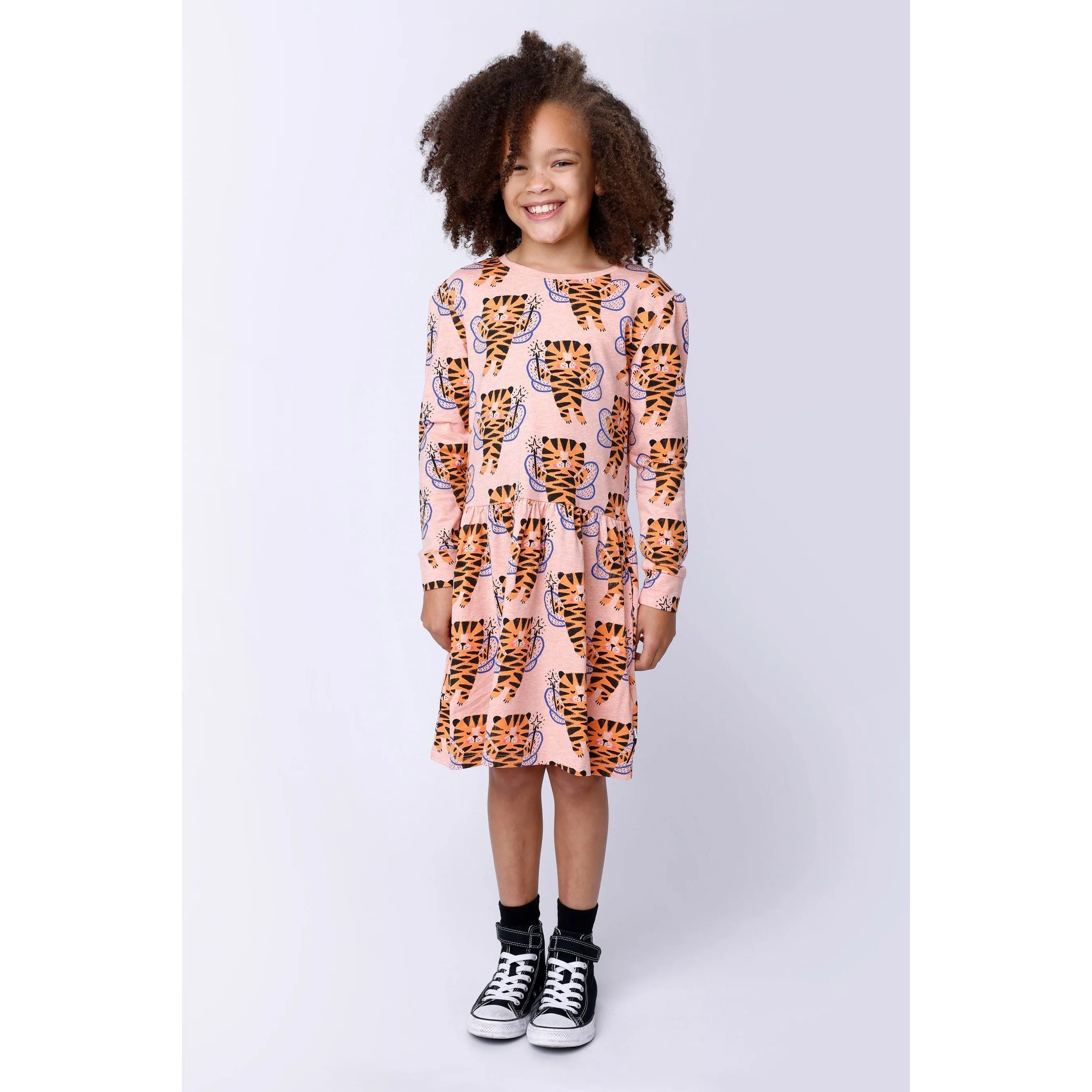 Tiger Fairy Dress - Apricot