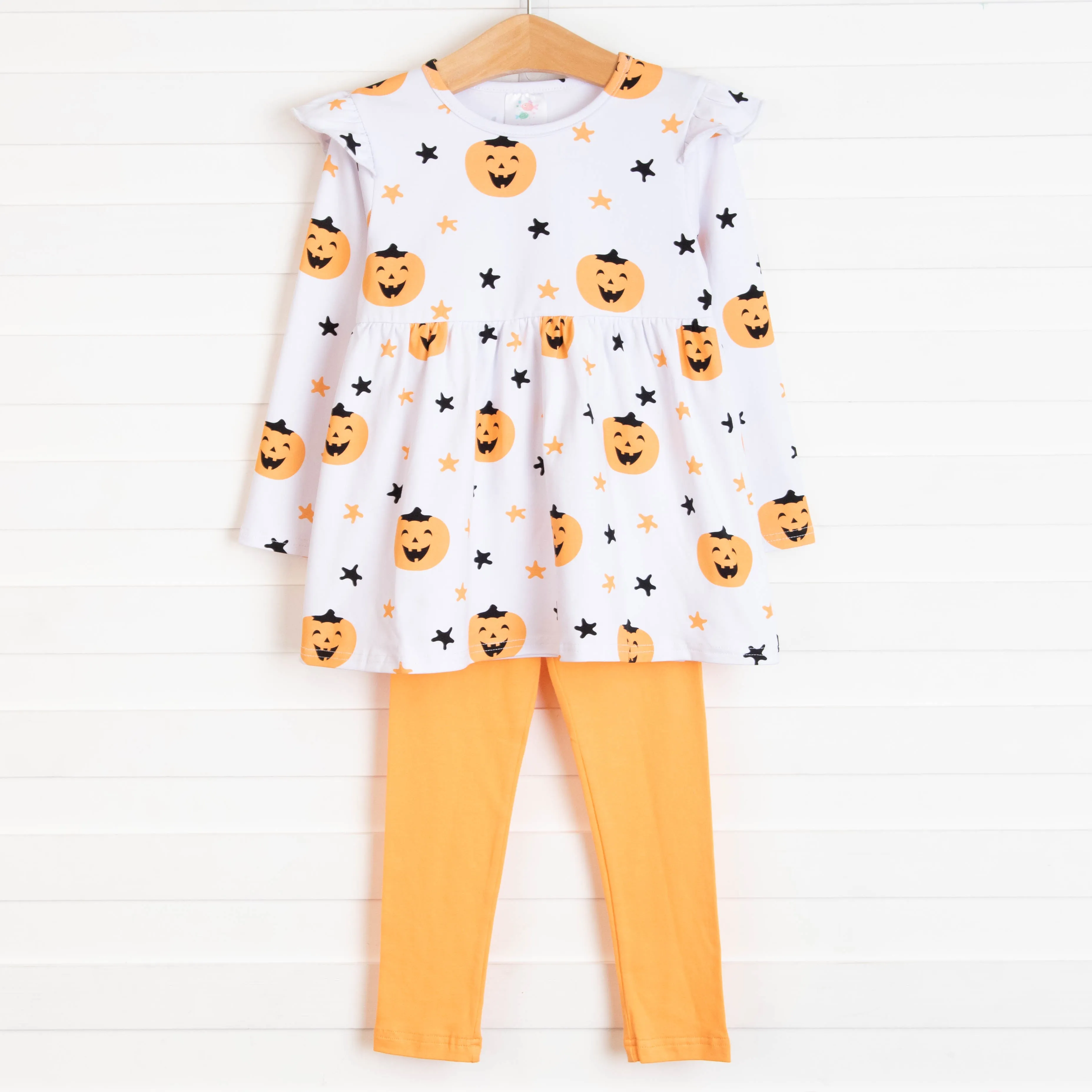 Too Sweet to Spook Legging Set, Orange