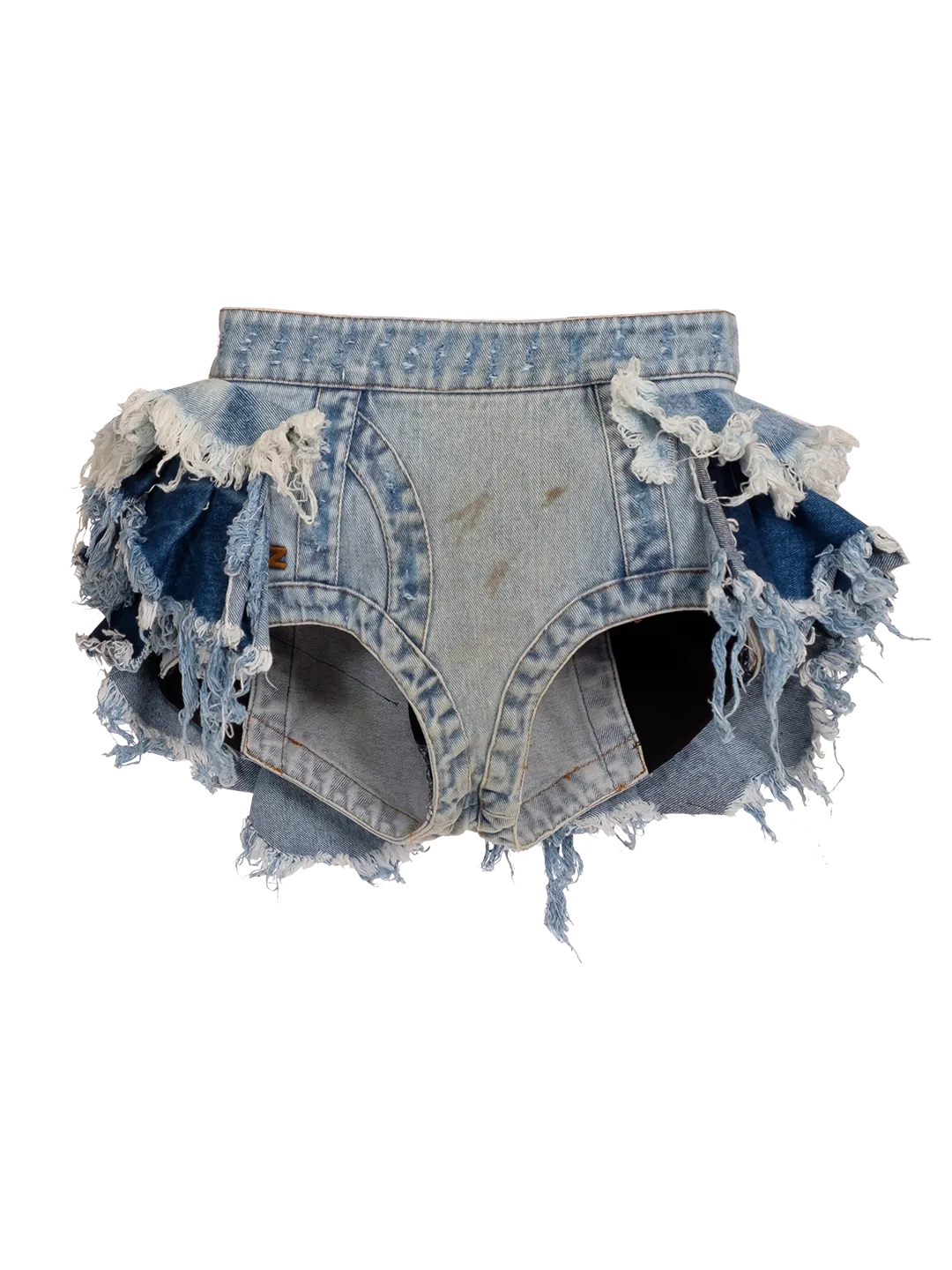 TREATED RUFFLE BRIEFS