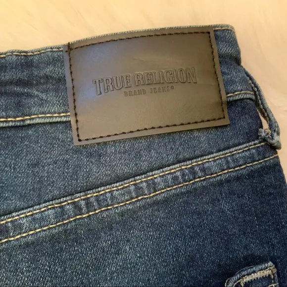 True Religion Jennie Curvy High Rise Shorts NWT 27